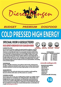BUDGET PREMIUM DOGFOOD COLD PRESSED HIGH ENERGY 14 KG