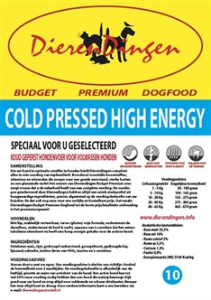 BUDGET PREMIUM DOGFOOD COLD PRESSED HIGH ENERGY 14 KG